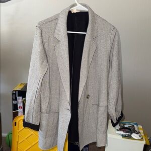 Hem & Thread Gray Blazer